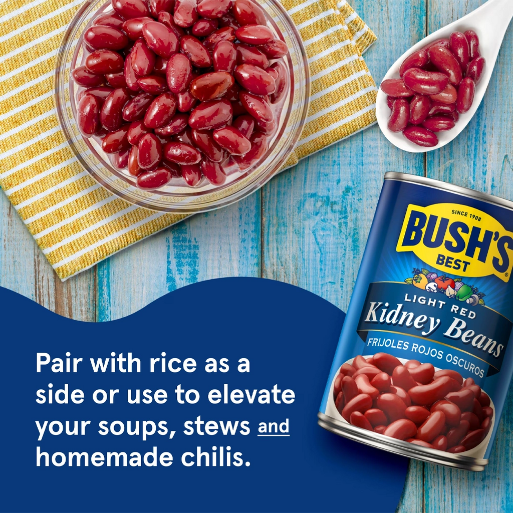 BUSH Kidney Beans Frijl Rojo 16 oz