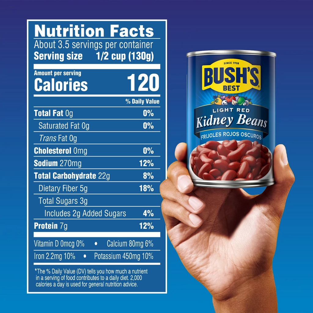 BUSH Kidney Beans Frijl Rojo 16 oz