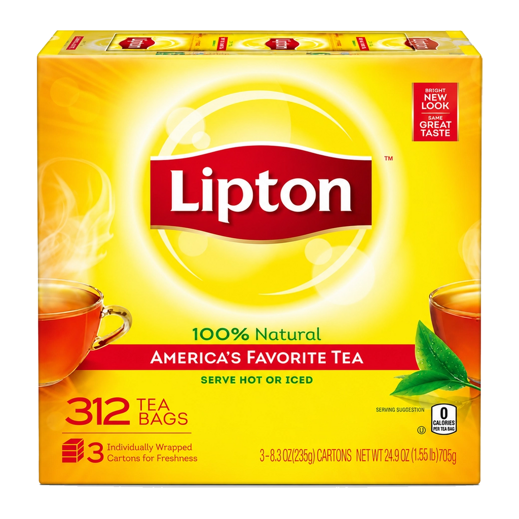LIPTON Te Negro 312 Bags 3ct