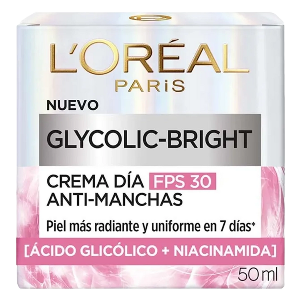 Loreal Crema Glycolic Bright 50ml