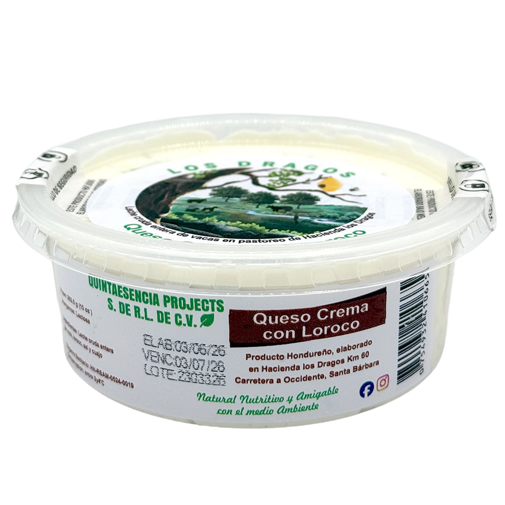 Los Dragos QuesoCremaLoroco10oz