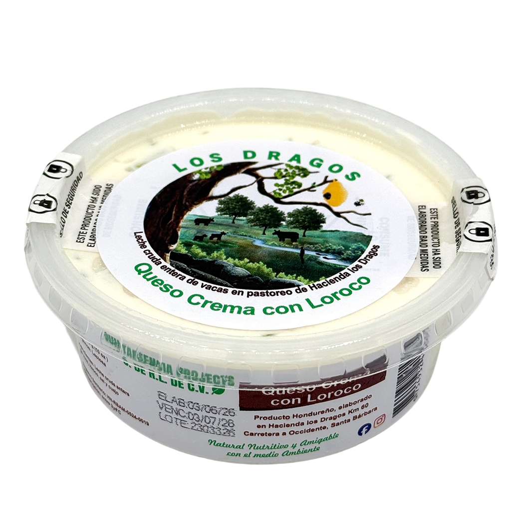 Los Dragos QuesoCremaLoroco10oz