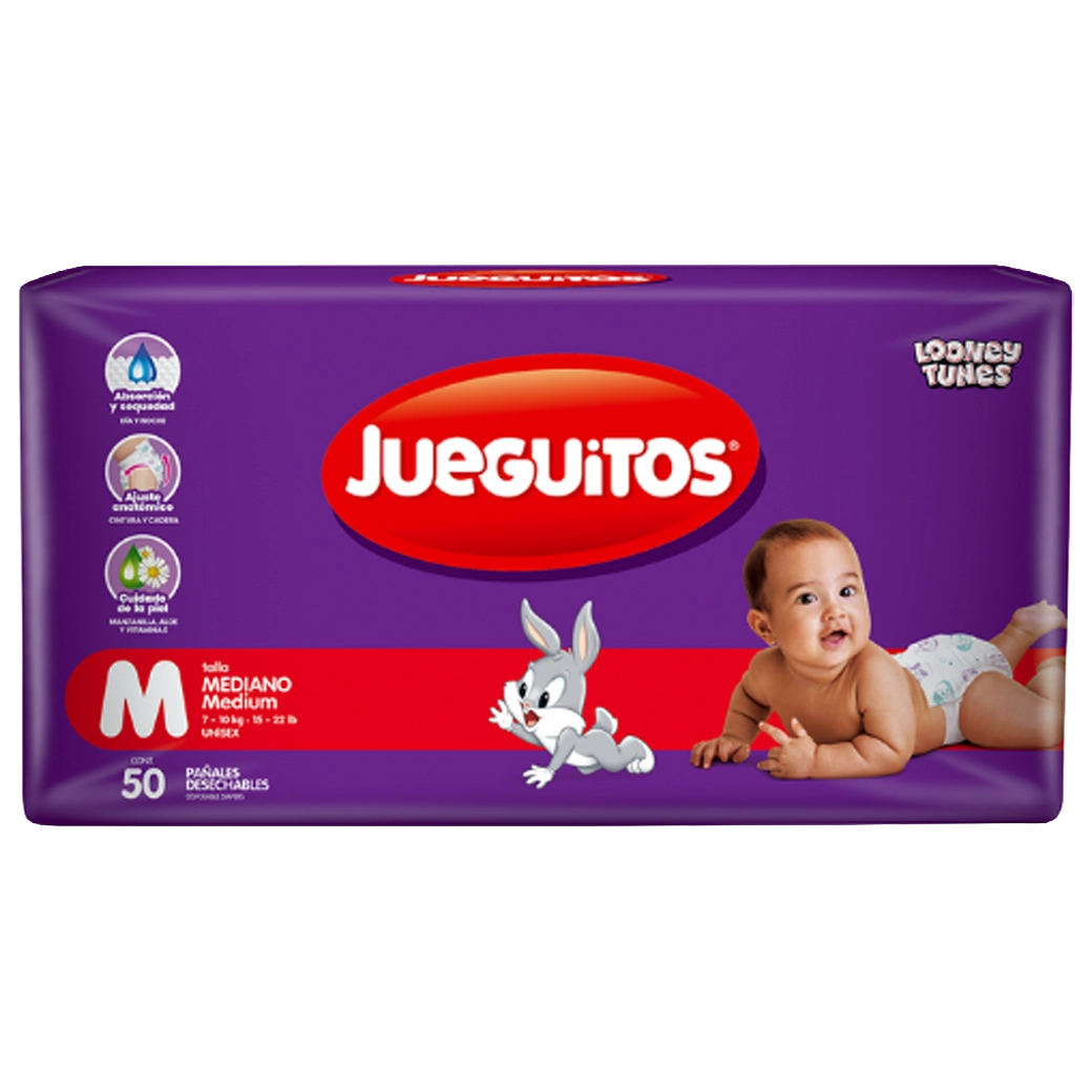 JUEGUITOS Panales M --52Pk