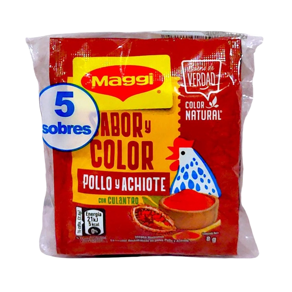 Maggi Sabor color Pollo Achiote 40g