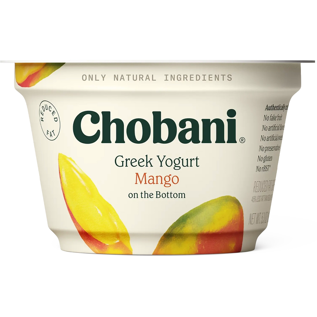 CHOBANI Greek Yogurt Mango 6oz