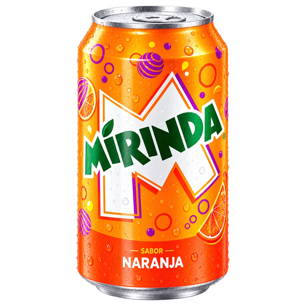 MIRINDA Naranja Lata 355ml