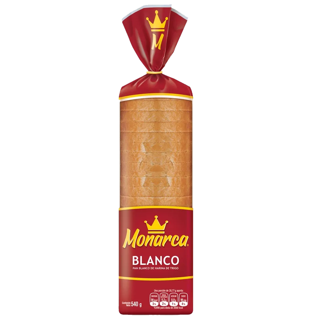 MONARCA Pan Molde 540g