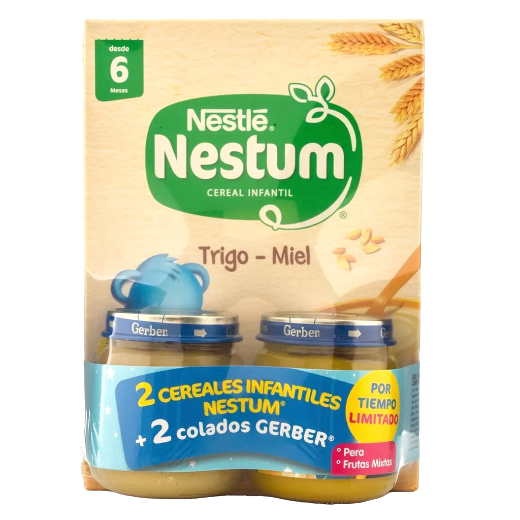 NESTUM Trigo Miel + 2 Gerber 400g