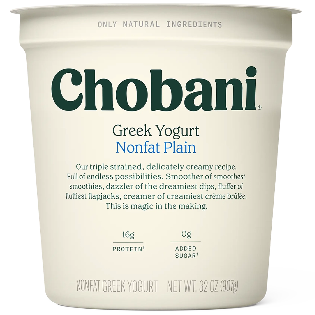 CHOBANI Non-Fat Plain 32 Oz