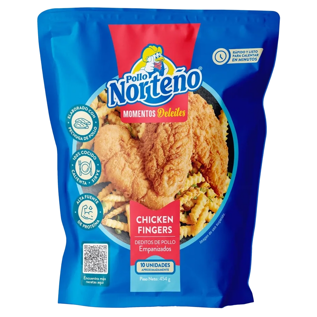 Norteño Chiken Fingers 454g