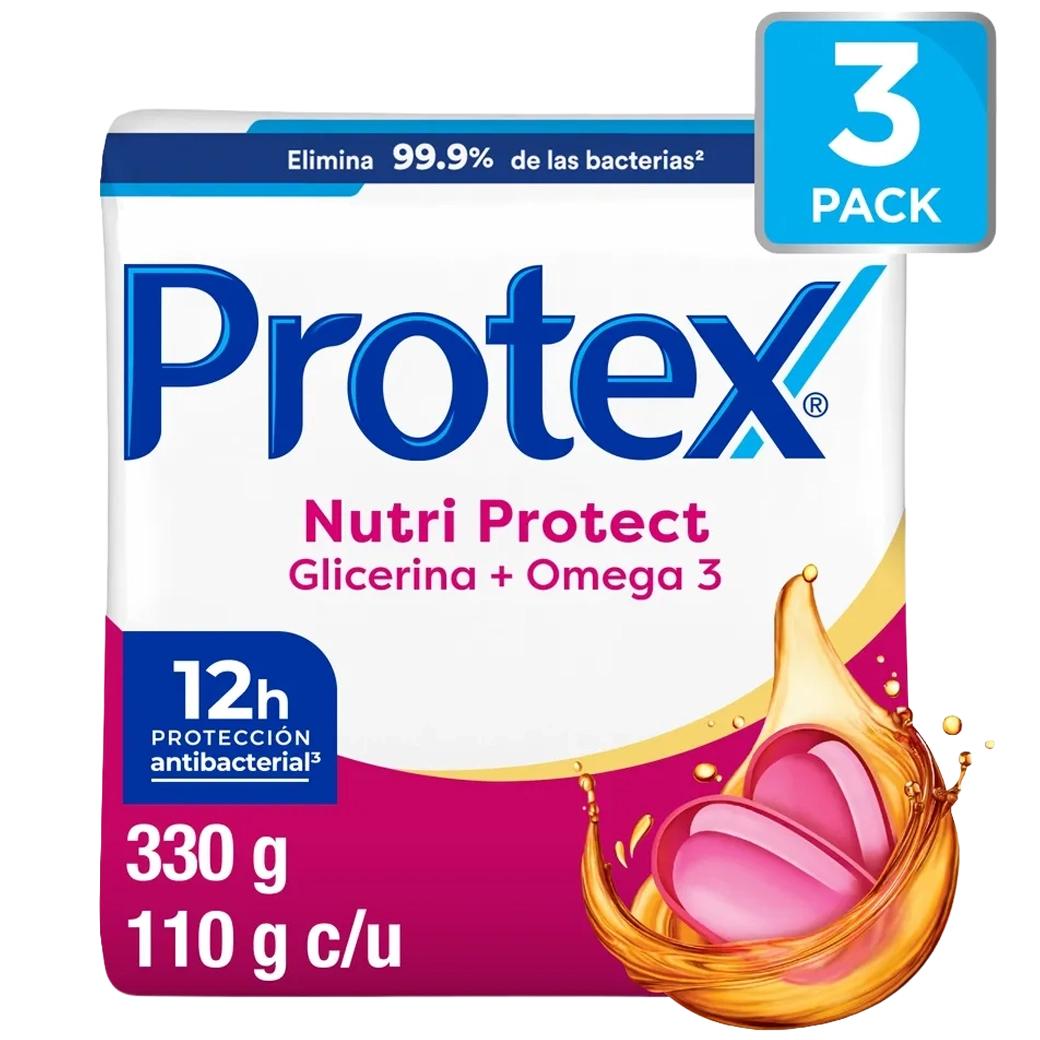 PROTEX Jabón Omega3 3PK