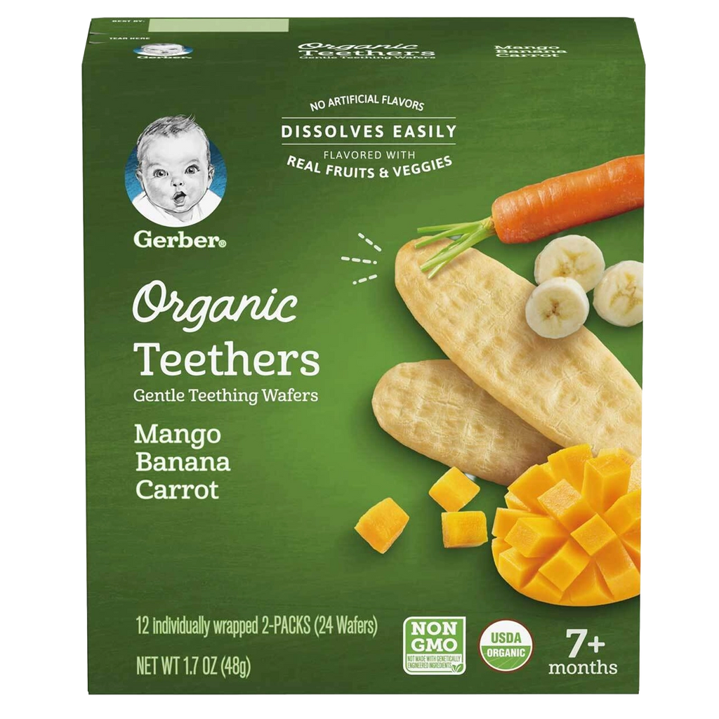 GERBER Teeth Mango Ban Carrot 1 oz