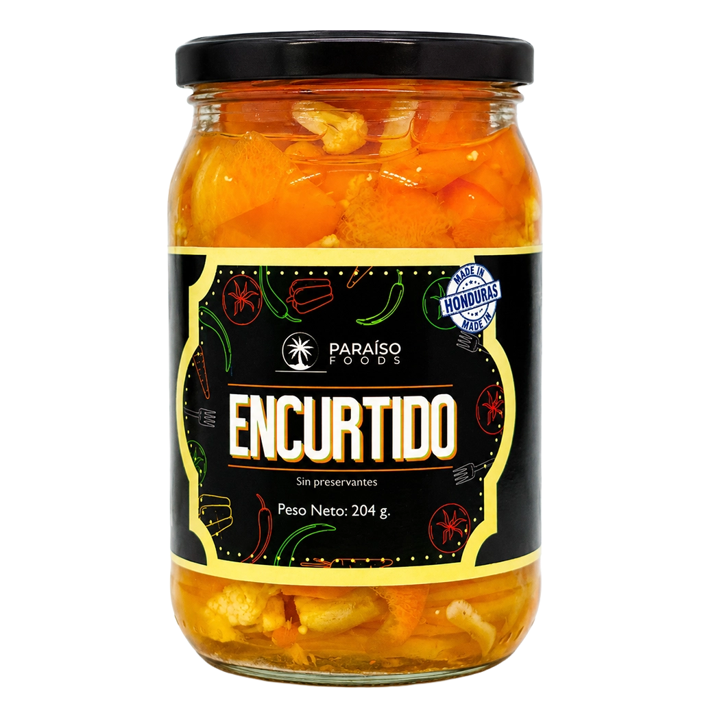 ParaisoFoods Encurtido Vege204g