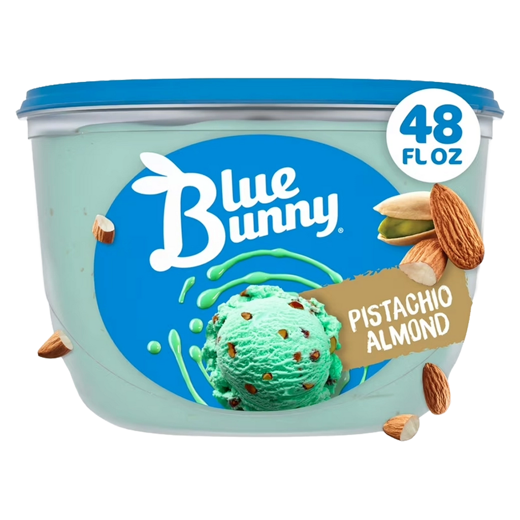 BLUE BUNNY Pistachio Almo 48oz