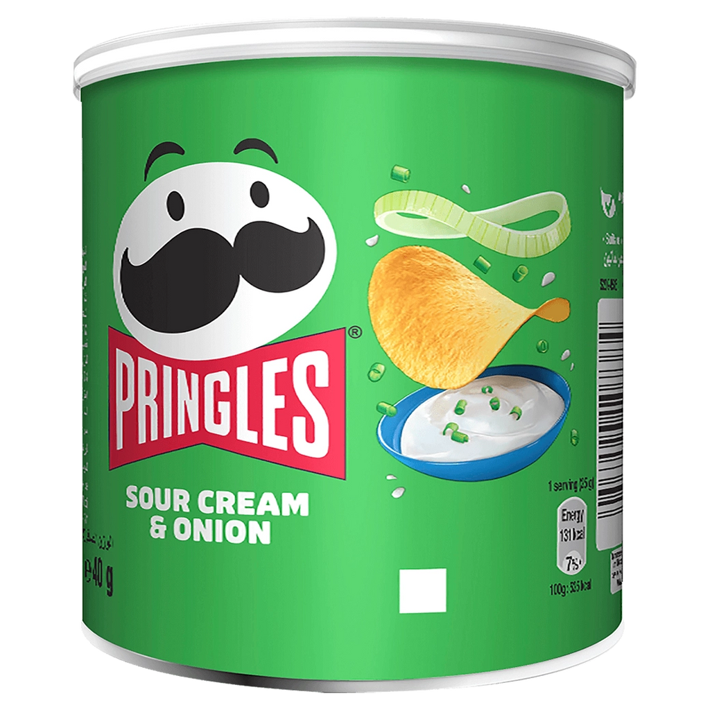 PRINGLES Crema y Cebolla 40g