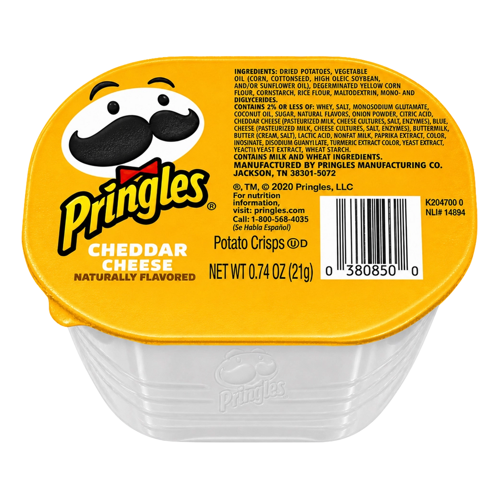 PRINGLES Cheddar Cheese 21 Grs