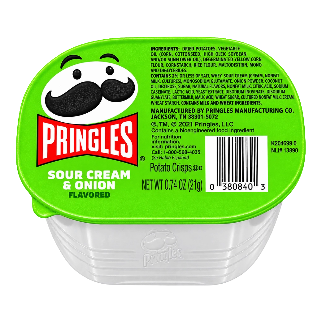 PRINGLES Sour Cream &Onion 21g