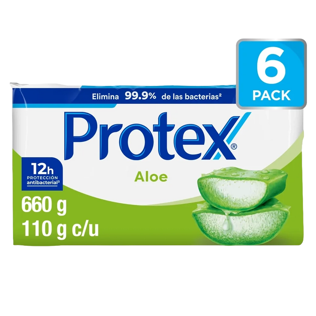 PROTEX Jabón Aloe 6PK