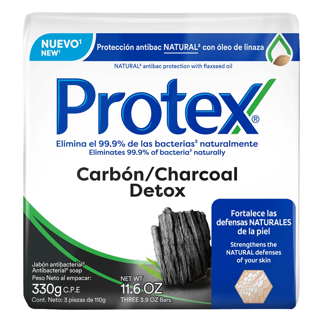 PROTEX Jabon Carbon 3Pk  110G