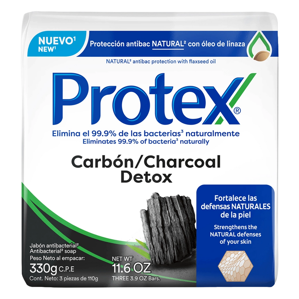 PROTEX Jabon Carbon 3Pk  110G