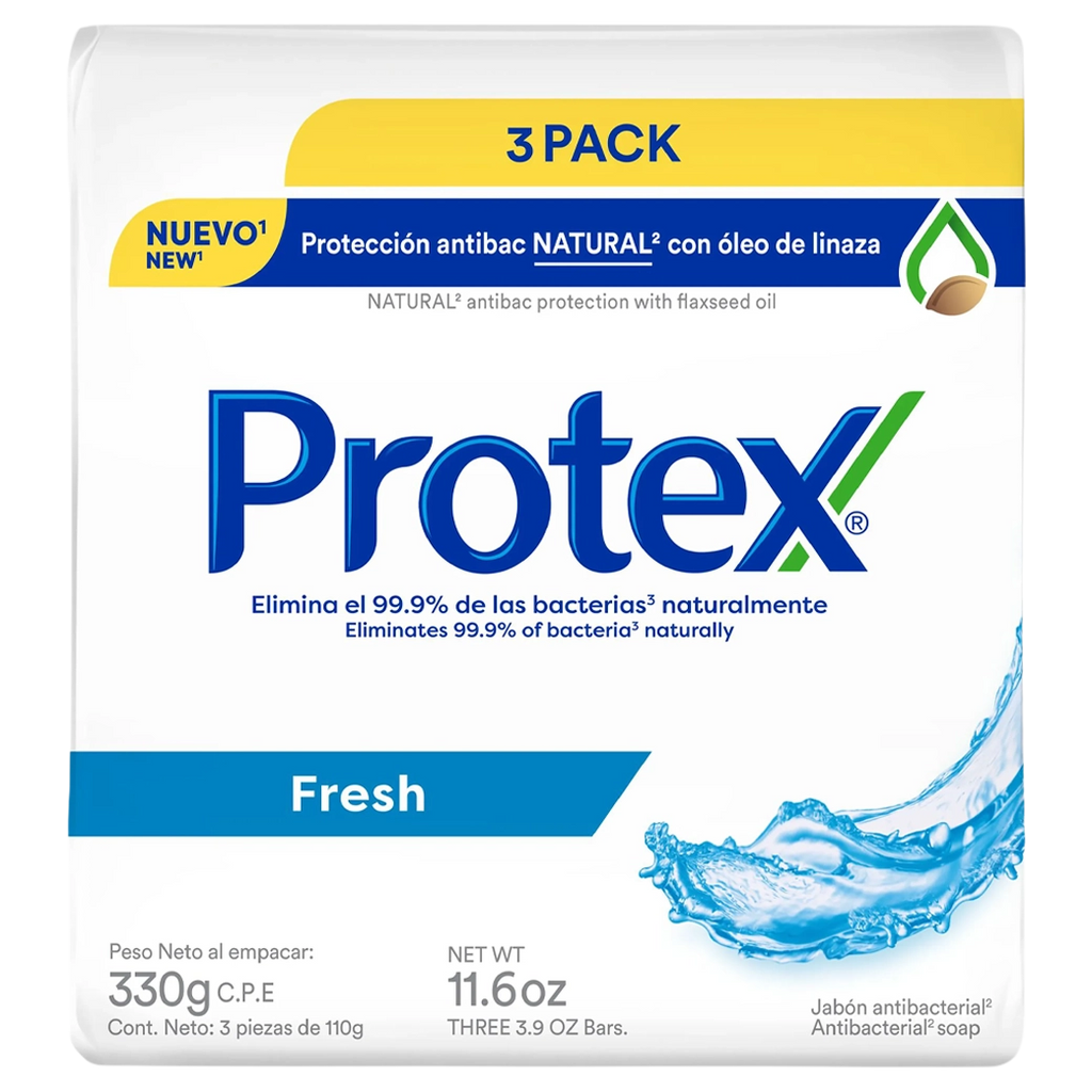 PROTEX Jabon Fresh 3pk