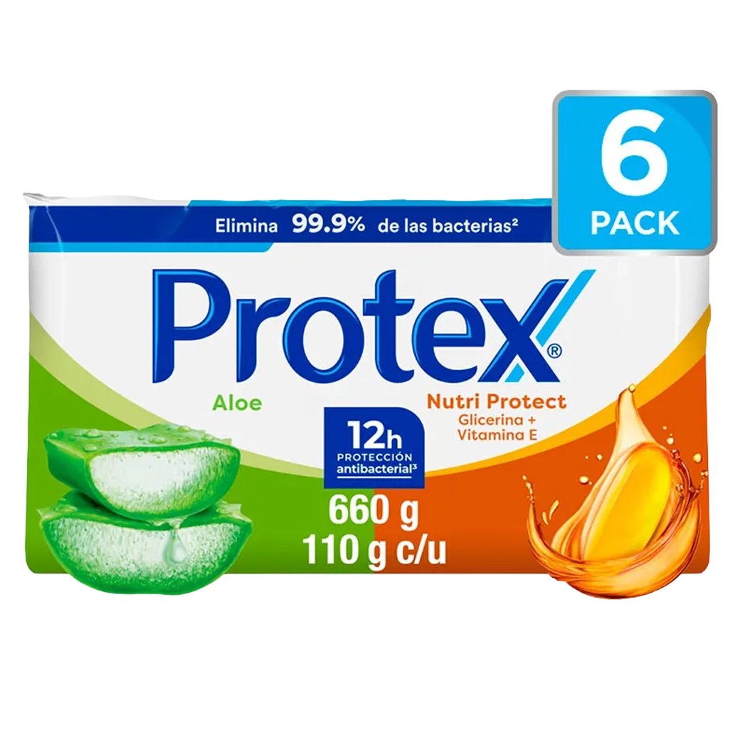 PROTEX Jabón Surtido 6PK