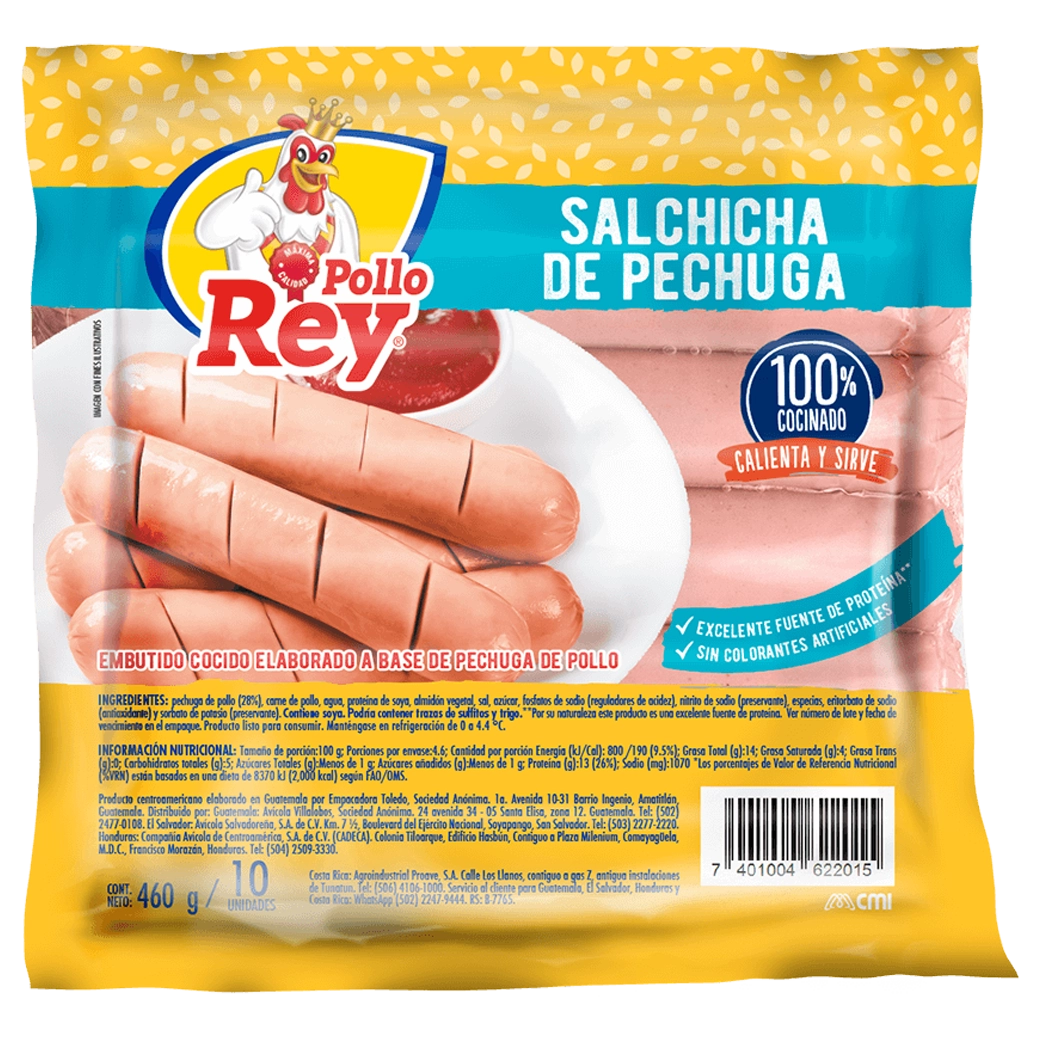 REY Salchicha de Pechuga