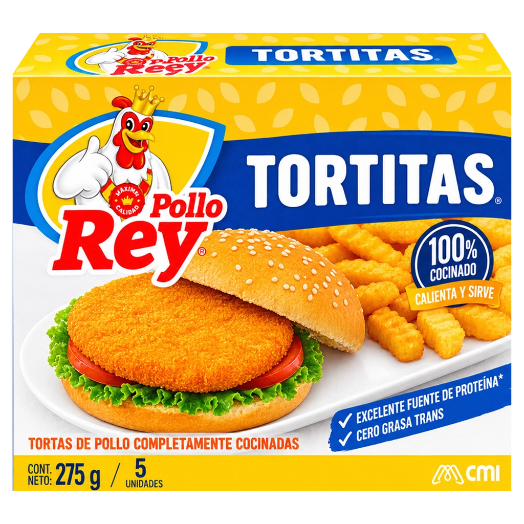REY Tortitas de Pollo 5ud 275g