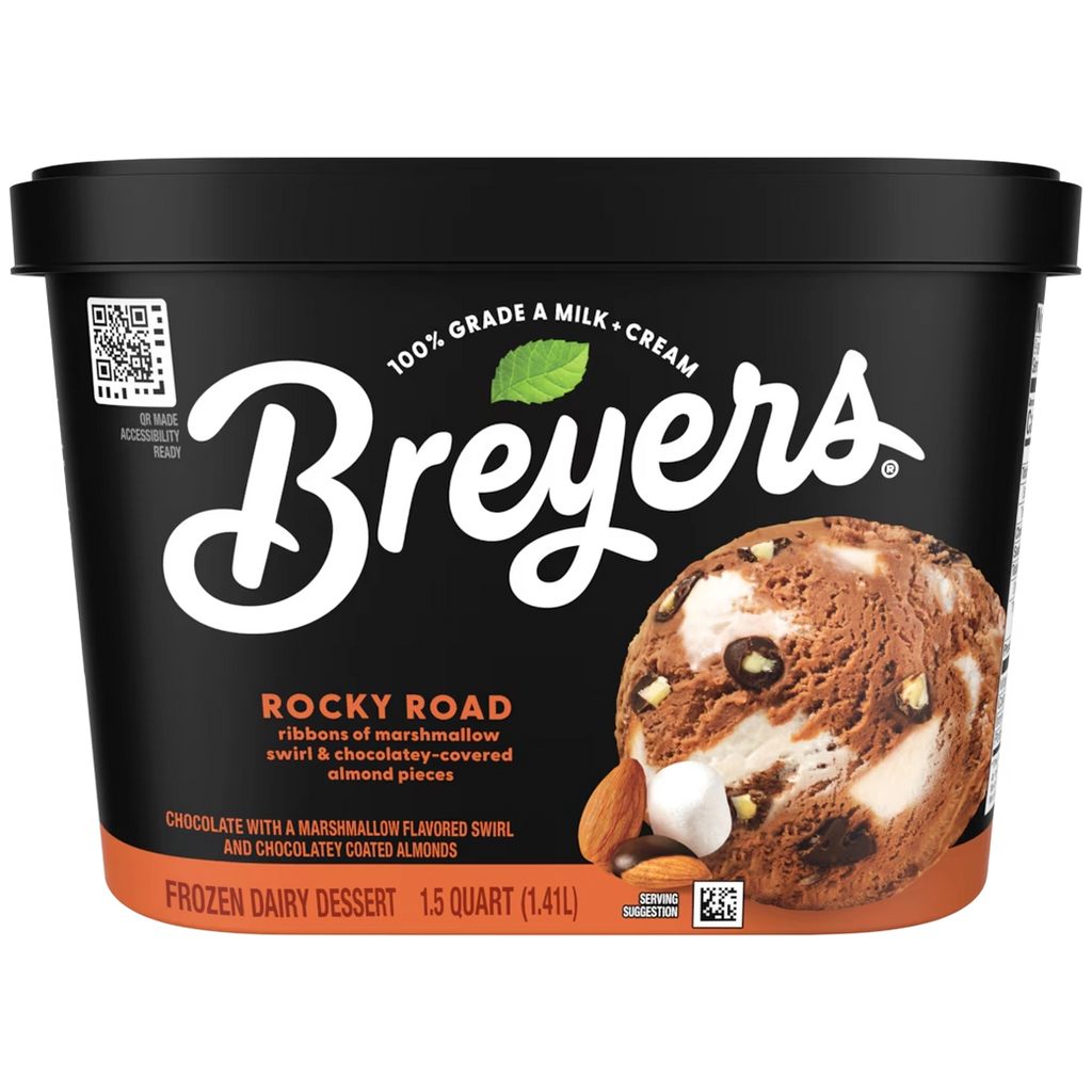 BREYERS helado Rocky Road 1.41L