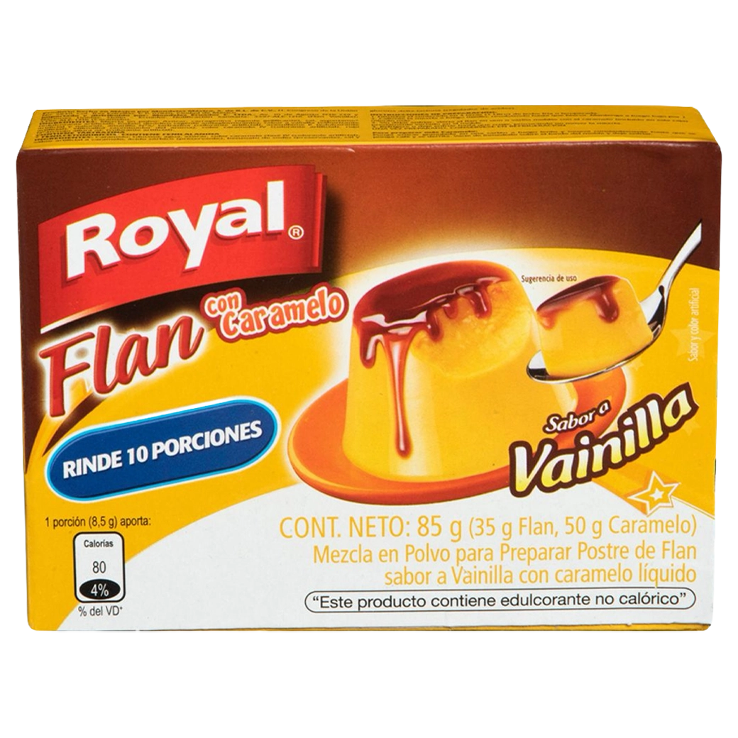 KRAFT FlanVanilla/Caramelo 85g
