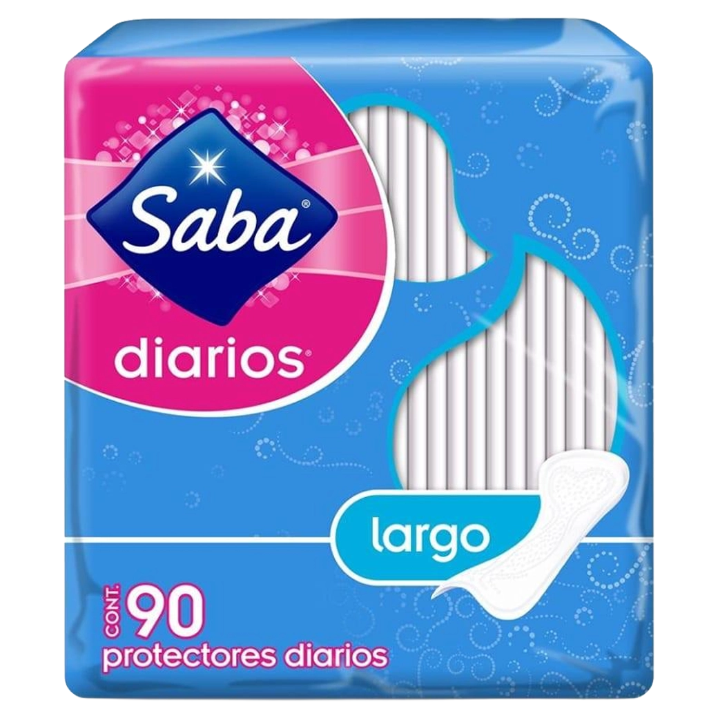 SABA Protector Diario Largo 90Un