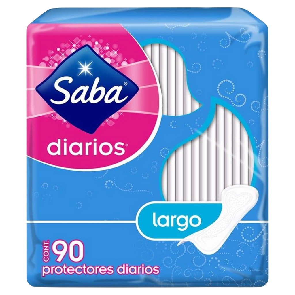 SABA Protector Diario Largo 90Un