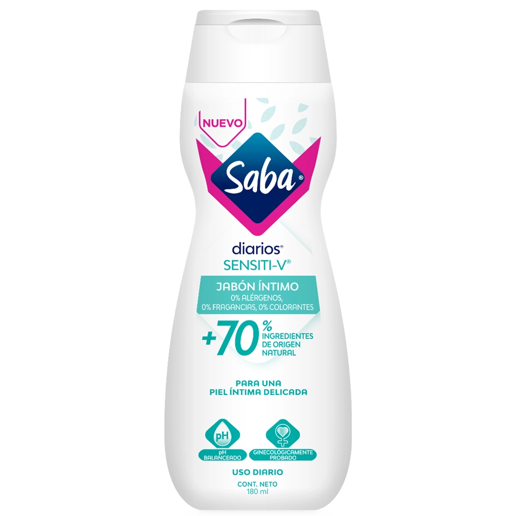 SABA JabonIntimoSensiti-V180ml