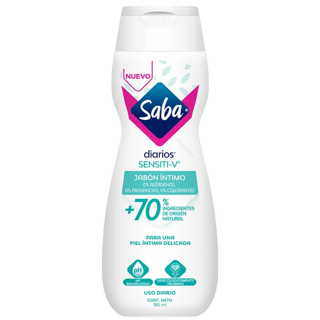 SABA JabonIntimoSensiti-V180ml