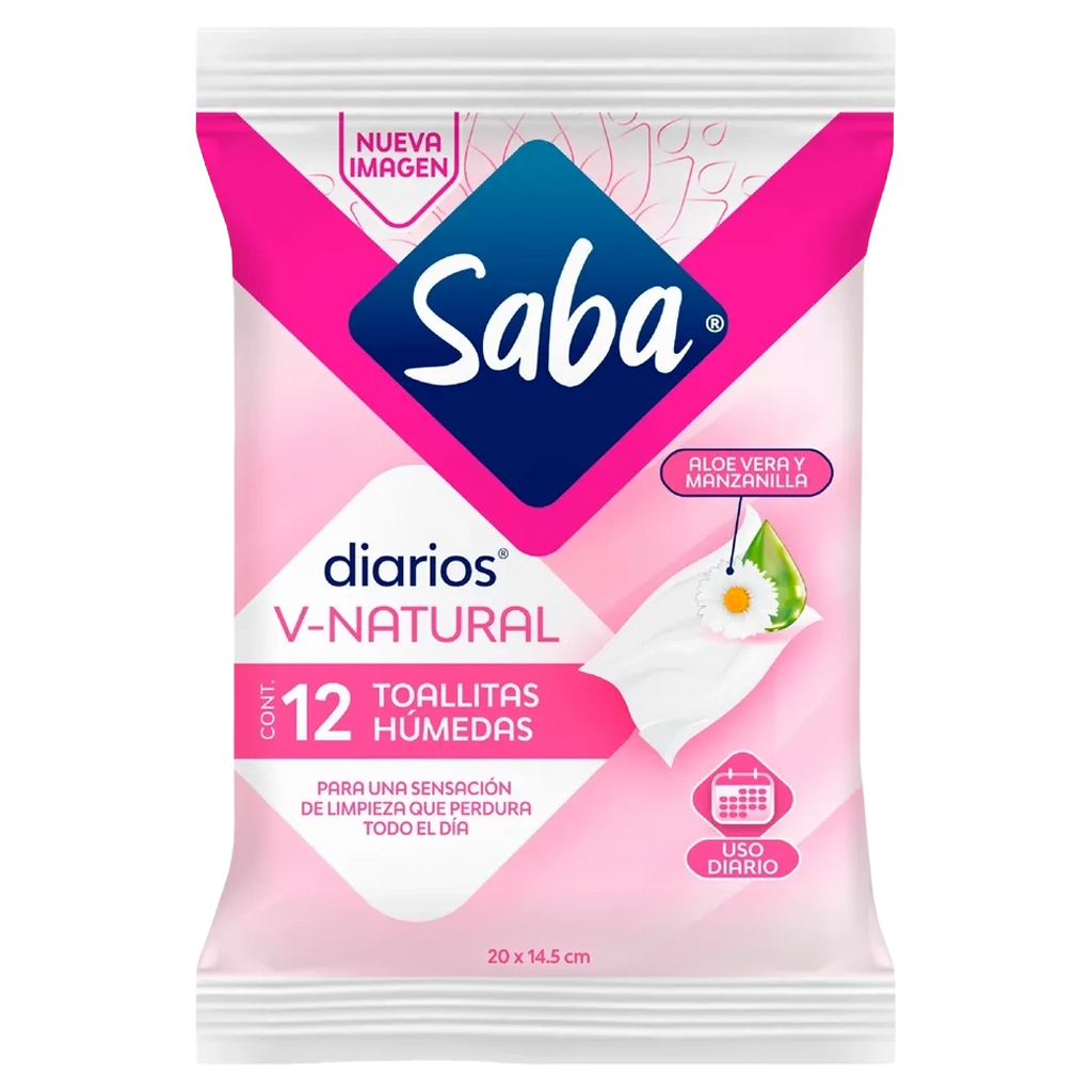 SABA Toallitas humedas 12 Und