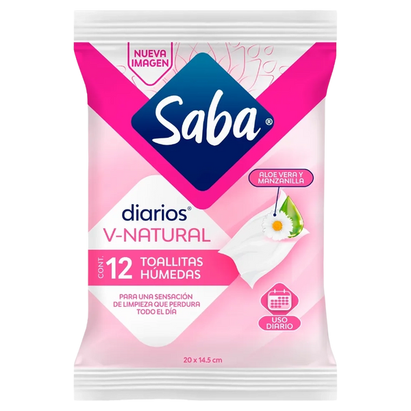 SABA Toallitas humedas 12 Und