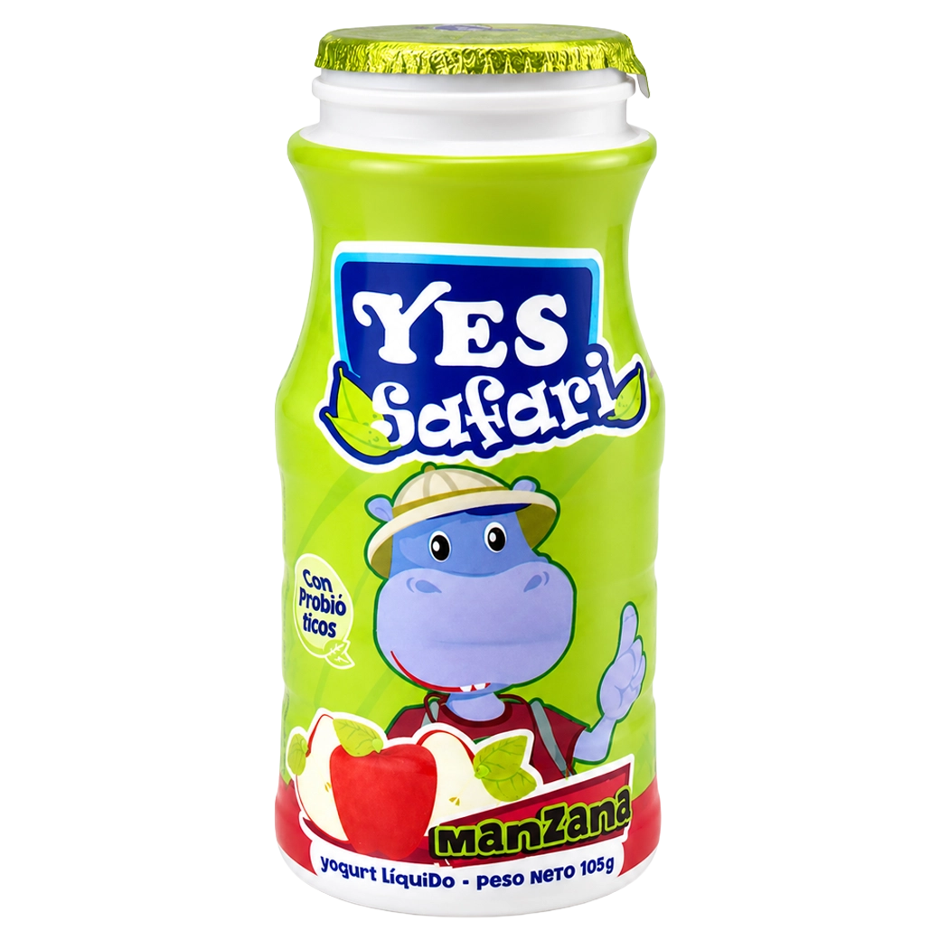 YES Yogurt Safari Manzana 105g