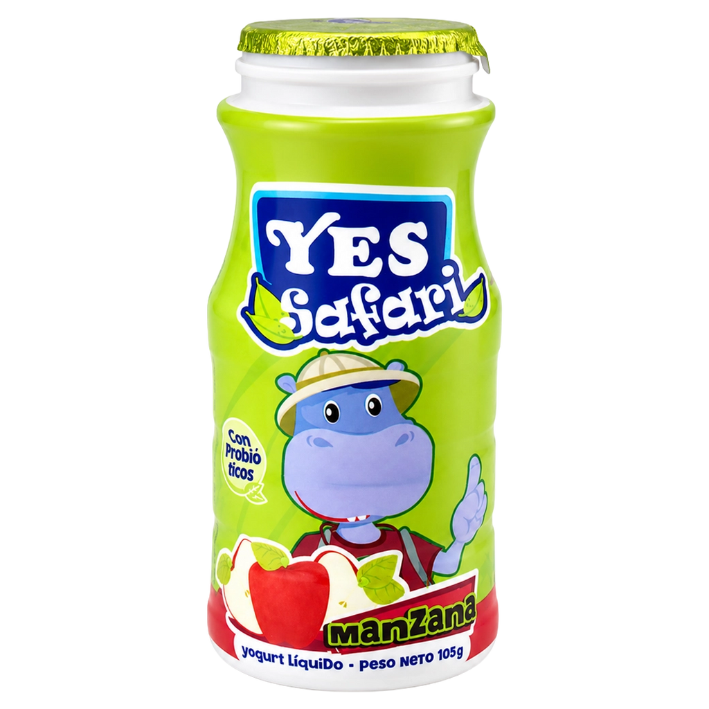 YES Yogurt Safari Manzana 105g