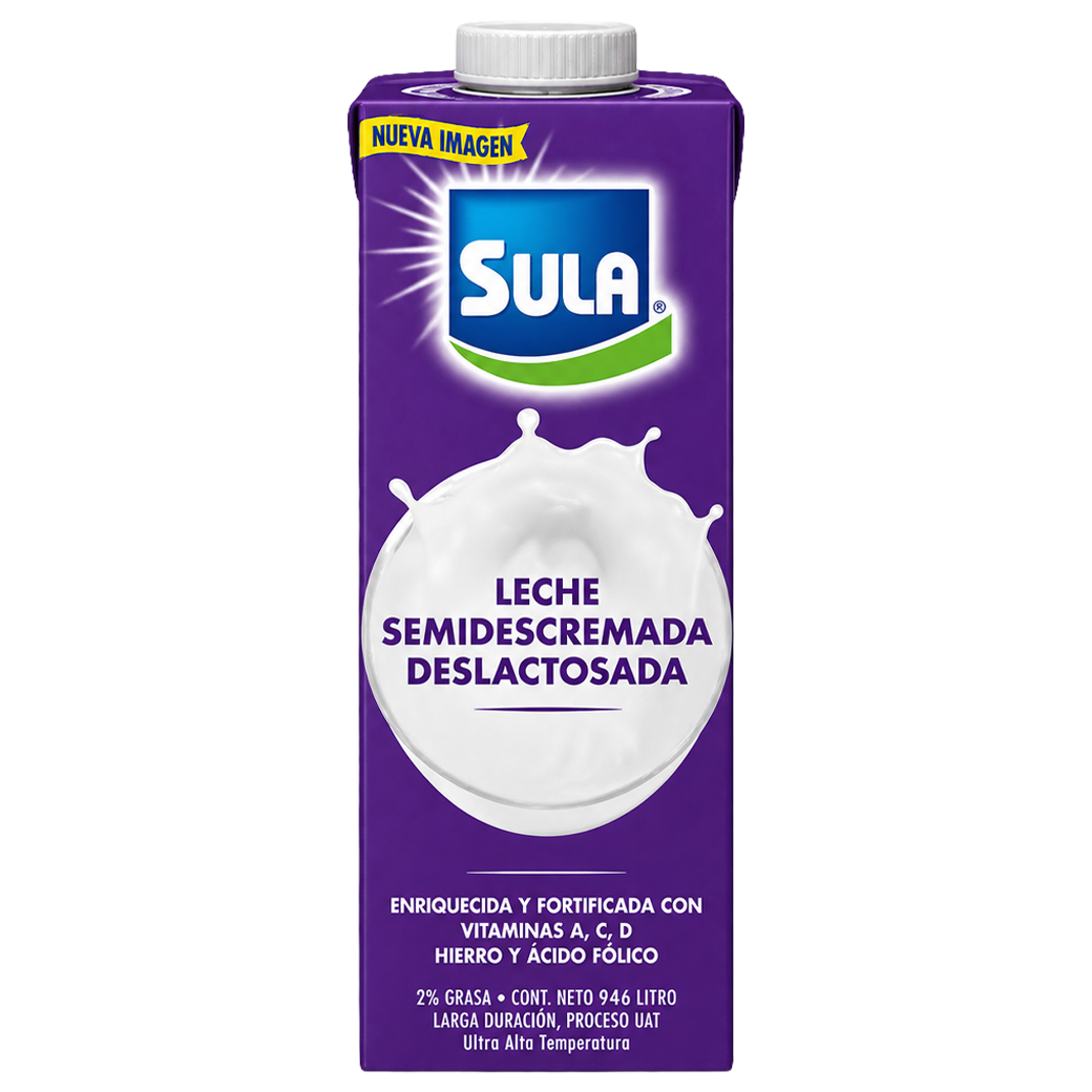 SULA Leche Deslactosada SemiDescremada