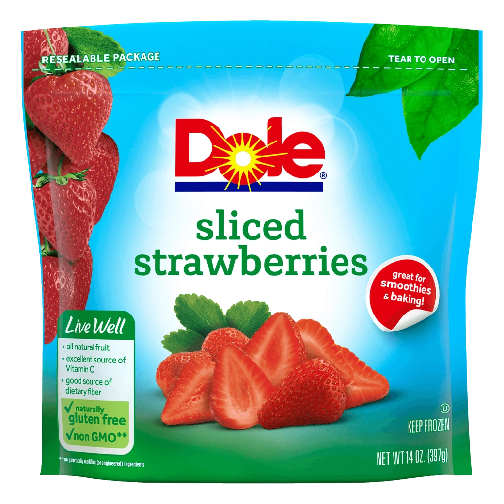 DOLE Sliced Strawberries 397 g