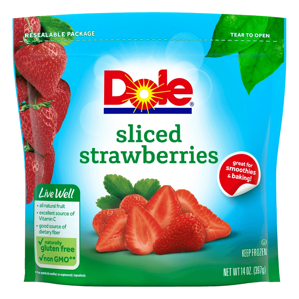 DOLE Sliced Strawberries 397 g