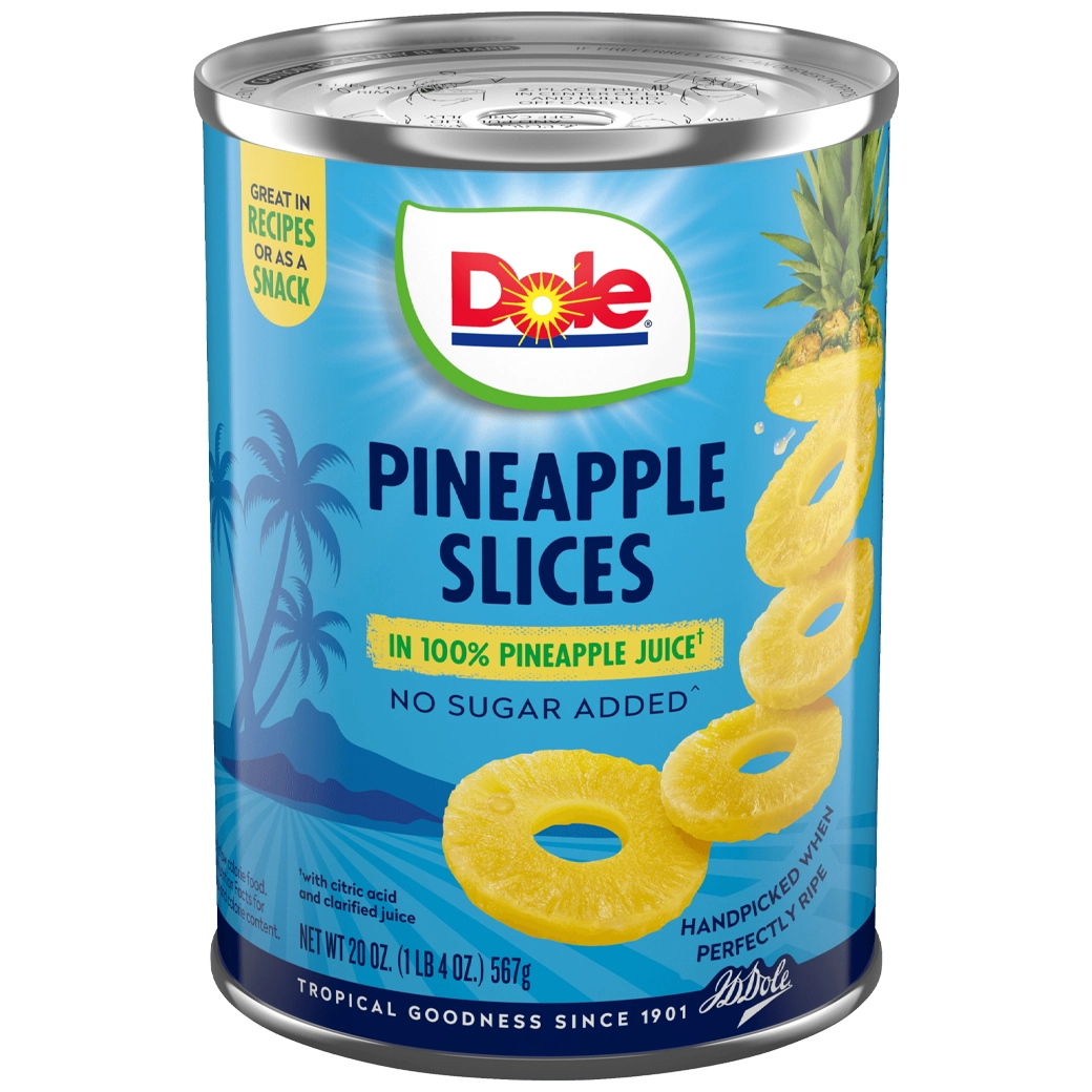 DOLE Pineapple Sliced 20 oz