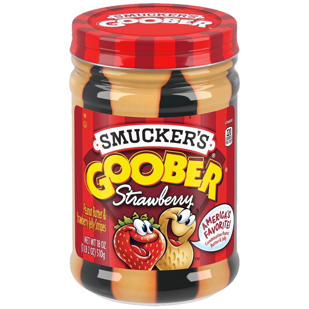 SMUCKERS Goober Strawberry Jalea 510g