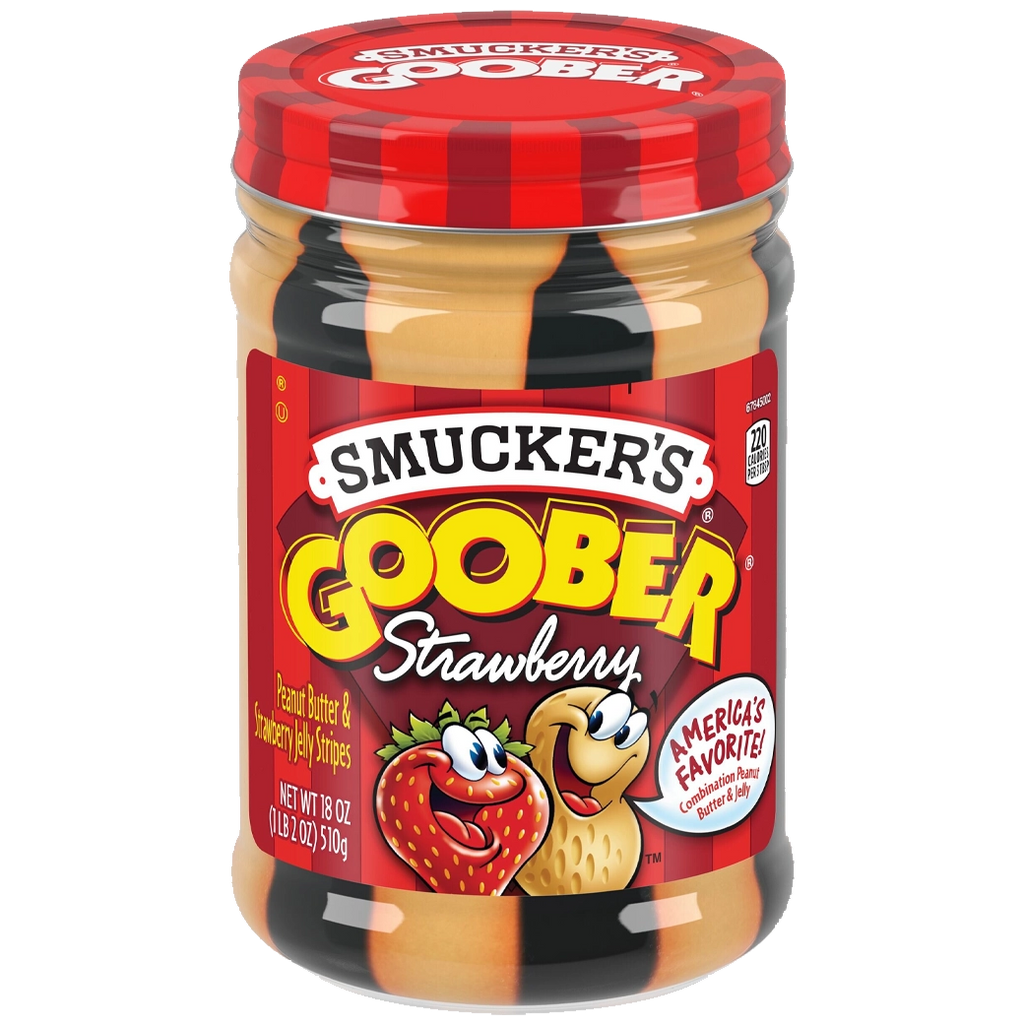 SMUCKERS Goober Strawberry Jalea 510g