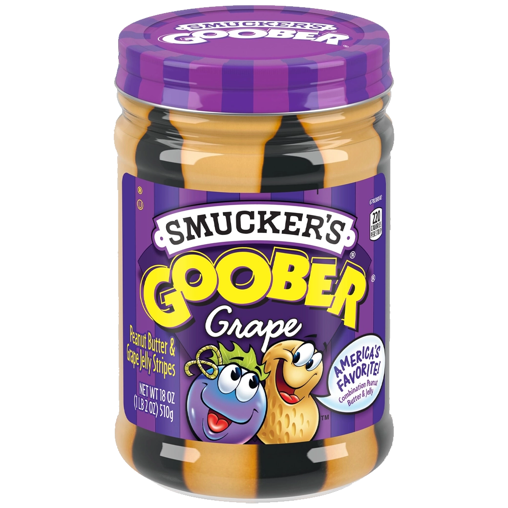 SMUCKERS Goober Grape jalea 510g