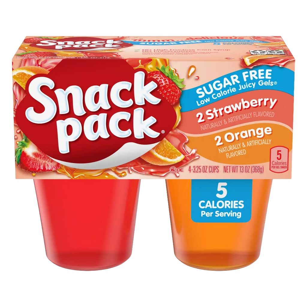 SNACKP Gelatin Strawb&Orange 368g
