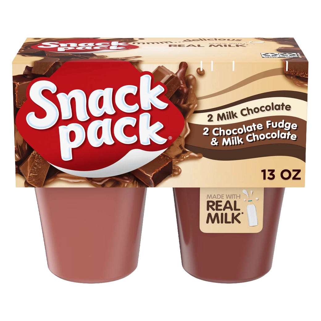 SNACK Pack Pud Milk Chocolate 368g