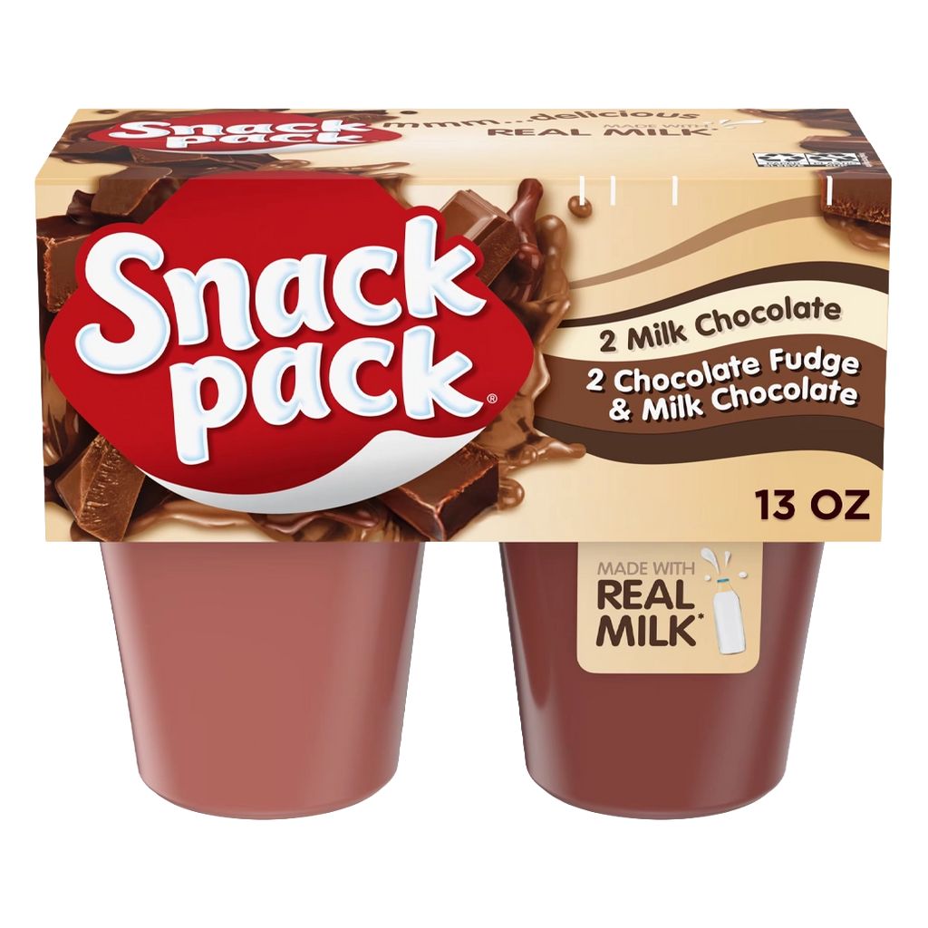 SNACK Pack Pud Milk Chocolate 368g