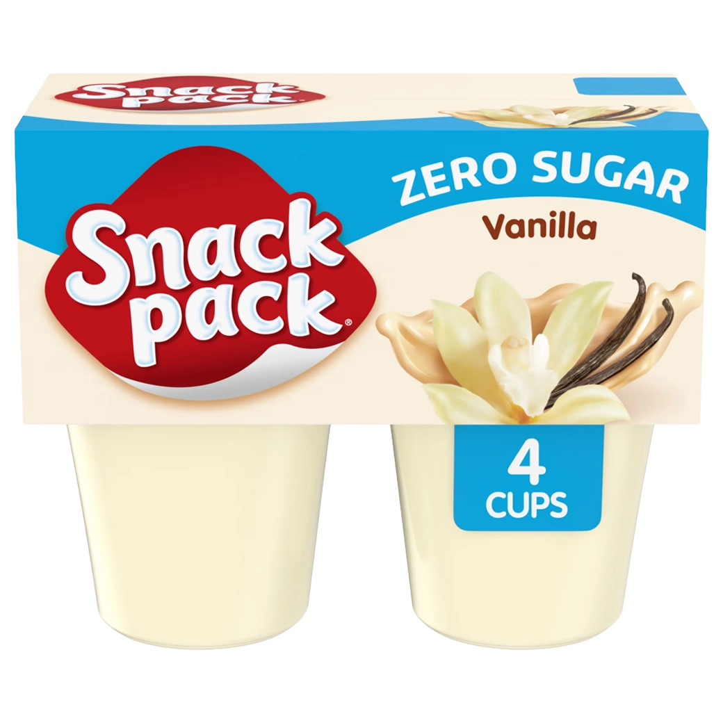SNACK PACK Pud Vanilla SF 13 oz