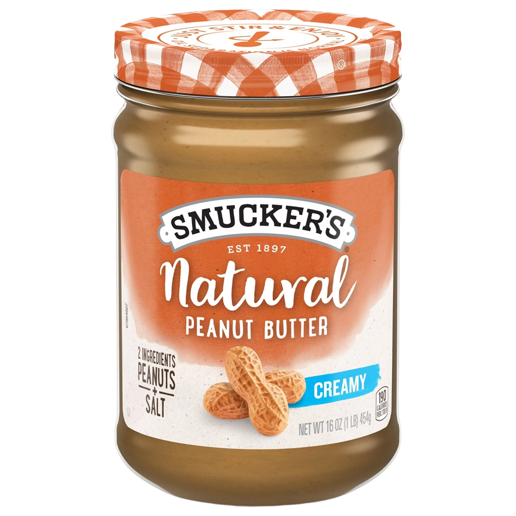 SMUCKERS Creamy crema mani 454g